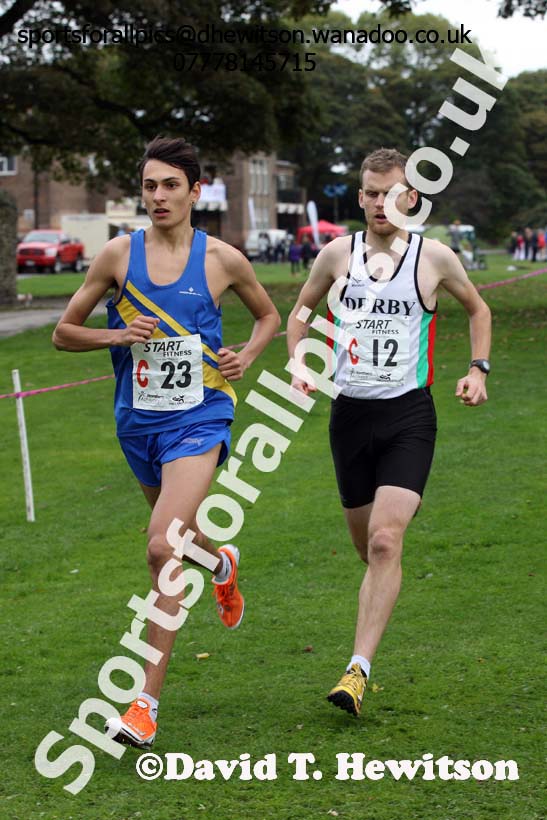 Senior mens Northern Cross Country Relays, Graves Park, Sheffield. Photo: David T. Hewitson/Sports for All Pics